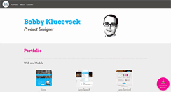 Desktop Screenshot of bobbyklucevsekdesign.com