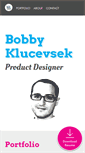 Mobile Screenshot of bobbyklucevsekdesign.com